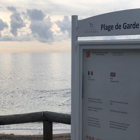 Boulouris Panorama Vue Mer Lejlighed Saint-Raphaël Eksteriør billede