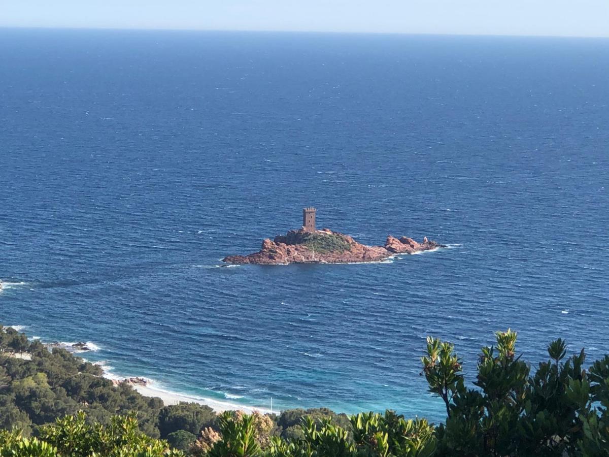 Boulouris Panorama Vue Mer Lejlighed Saint-Raphaël Eksteriør billede